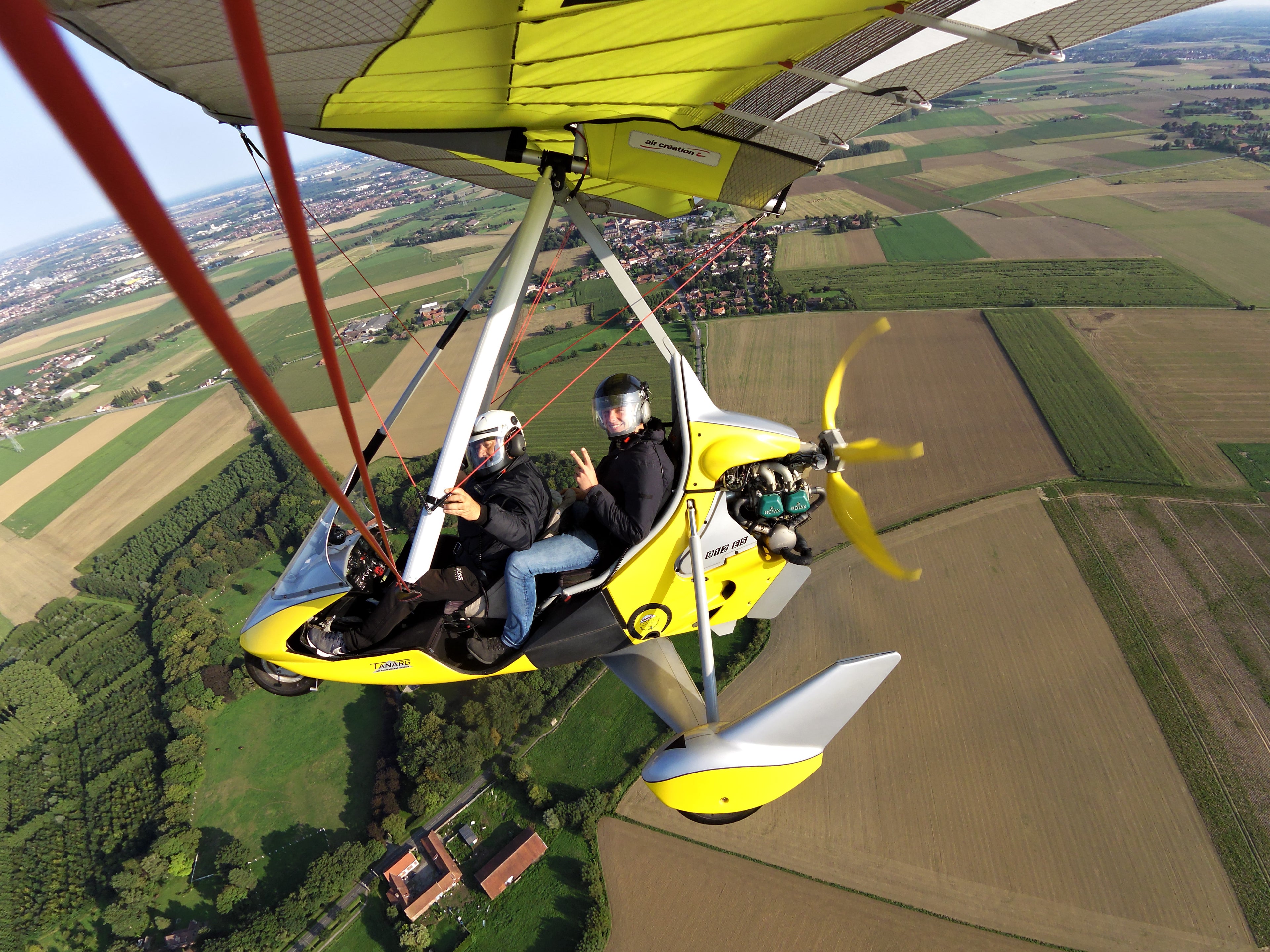 Baptême ulm tanarg Aircreation 