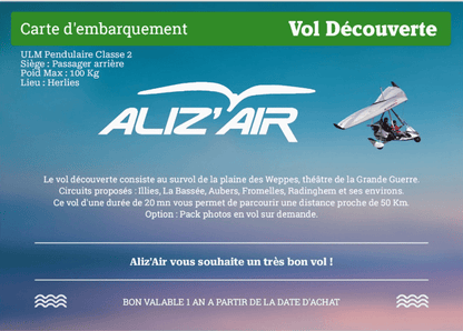 Baptême Découverte - Aliz'Air