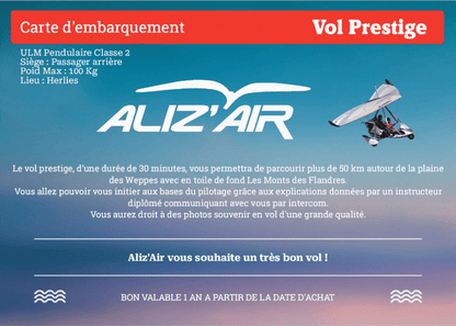 Baptême Prestige - Aliz'Air