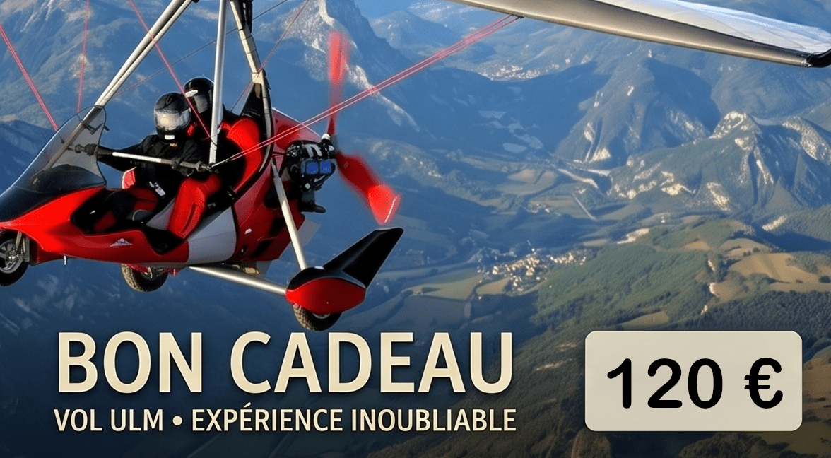 Bon Cadeau Vol ULM – Offrez une expérience unique - Aliz'Air